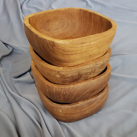 Teak Salad Bowls - Picture 10 of 11